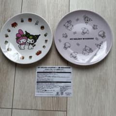 MY MELODY & KUROMI プレート2枚セットのサムネイル