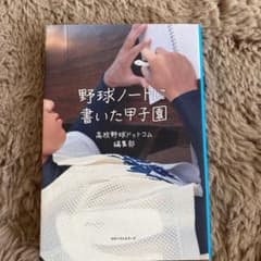 野球ノートに書いた甲子園のサムネイル