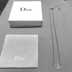 【美品】クリスチャンディオール Christian Dior CDロゴネックレスのサムネイル