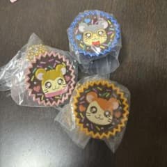 とっとこハム太郎　手作りおやつチャーム　ハム太郎　マフラーちゃん　メガネくんのサムネイル