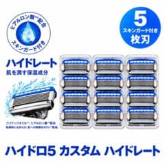 値下げ不可 正規品 シック ハイドロ5 カスタム　替刃12個のサムネイル