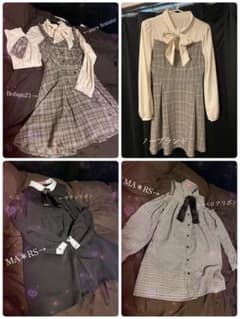 地雷系 量産系 洋服17点まとめ売りのサムネイル