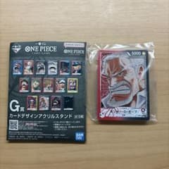 ONE PIECE 카드 디자인 아크릴 스탠드 원숭이·D·가프