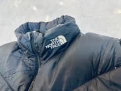 超レア　ビンテージTHE NORTH FACE ブラック ダウンジャケットＬのサムネイル