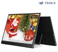 新品 ポータブル モニター 15.6インチ モバイル ディスプレイ スタンド式のサムネイル