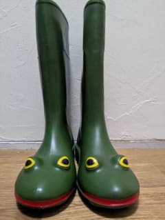 新品未使用タグ付き Wellipets ウェリペッツ カエルのレインブーツ