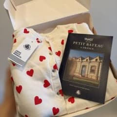 新品未使用❣️】PETIT BATEAU ハート柄ロンパース 74㎝ - メルカリ