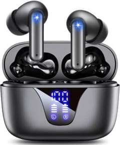 A1 ワイヤレスイヤホン Bluetooth5.3 LED残量表示　最新型のサムネイル