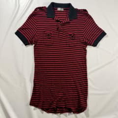 Dior homme 2006 AW hedi ポロシャツ ボーダー エディ S - メルカリ