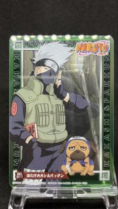 NARUTO クリアカード 3枚セット はたけカカシ マイト・ガイ 日向ネジのサムネイル