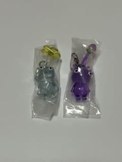 ピクミン めじるしアクセサリー2 氷ピクミン 紫ピクミン まとめ売りのサムネイル