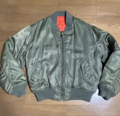 MA-1 フライトジャケット オリーブグリーン　ミリタリージャケットのサムネイル