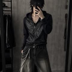 00s double zip light parka グランジ お兄系 退廃的 - メルカリ