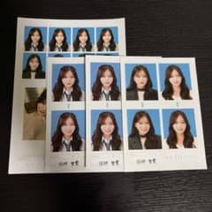 田仲埜愛 証明写真 タレントグッズ 4枚セットのサムネイル