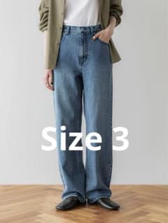 crewre アジャスタブルIラインデニムパンツ size3 - メルカリ