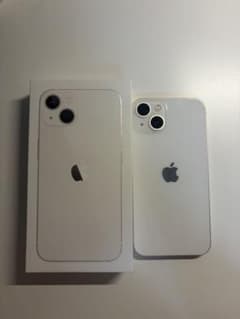 Apple iPhone 13 本体 256GB バッテリー75%ホワイト - メルカリ