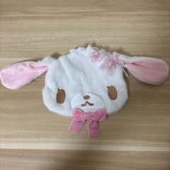 シュガーバニーズ ふわふわぬいぐるみポーチ しろうさのサムネイル