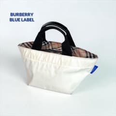 BURBERRY BLUE LABEL 舟形トート ミニバッグ ノバチェック - メルカリ