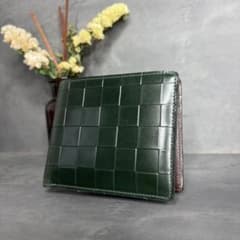 極美品】ココマイスター コードバン チェスボード ビショップ 2つ折り