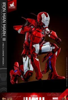 ホットトイズ アイアンマン マーク3 レッド＆シ ルバー・クロム - メルカリ