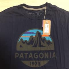 パタゴニアpatagonia Tシャツ　ネイビー　正規店購入品のサムネイル