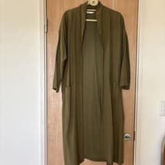 ZARA BASIC ロングガウン カーキのサムネイル