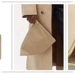 A.P.C. Suzanne Koller Leather Pouch ベージュ - メルカリ