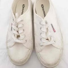 ルフ  様専用    スペルガ スニーカー 37.5 SUPERGA 白のサムネイル