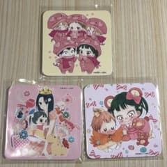 学園ベビーシッターズ　カフェ　コースター　後半コンプセット 学園ベビーシッターズ コラボカフェ コースター 3点セット - メルカリ