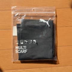 新品 PUMA ネックウォーマー 黒 05411701  プーマ マルチスカーフのサムネイル