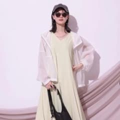 新品未使用】Arpege story アルページュストーリー シアーブルゾン