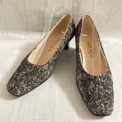 極美品✨FRESCA GINZA フレスカ パンプス スクエアトゥ 21.5cm - メルカリ