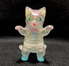 おおかみくん クリアレッド あらいきりこ ソフビ フィギュア 赤