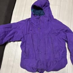 mont-bell マウンテンパーカー L 紫 ネージュダウン - メルカリ