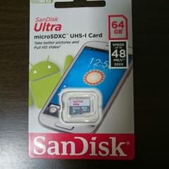 microSD 64GBのサムネイル
