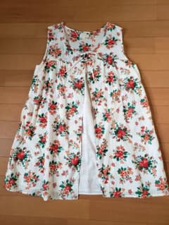 ハッシュアッシュ花柄チュニックのサムネイル