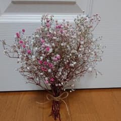 ピンクカスミ ドライ 花束のサムネイル