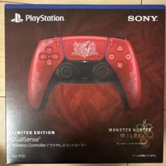 PS5 무선 컨트롤러 몬스터 헌터 와일즈 EDITION