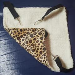 小動物用*✭ヒョウ柄ハンモックのサムネイル