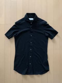 Maker's Shirts鎌倉 /鎌倉シャツ ニット半袖シャツ Sのサムネイル