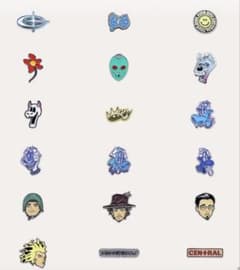 King Gnu CEN+RAL ピンバッジRANDOM PINS ／ピンズ全種 - メルカリ