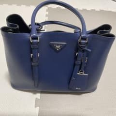 PRADA サフィアーノブルー ハンドバッグのサムネイル