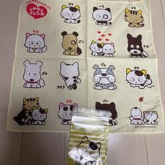 うちのタマ知りませんか？ 30×30㎝ハンカチ タマ&フレンズ 定価250円＋税のサムネイル