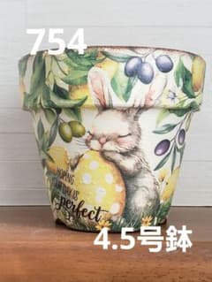 754】リメイク鉢☆三河焼素焼き鉢 4.5号鉢 - メルカリ