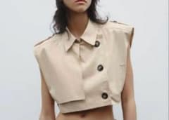 【期間限定値下げ】ZARA クロップドベストのサムネイル
