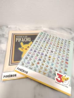 ポケモン 30周年記念 クリアファイル 7枚セット