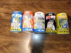 二度と手に入らない】93年ジャンプ限定缶5本スラムダンク ドラゴンボール　その他 二度と手に入らない】93年ジャンプ限定缶5本スラムダンク