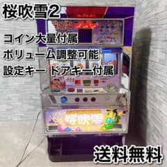 大江戸桜吹雪2 4号機 パチスロ スロット 実機 100V コイン 平和 - メルカリ