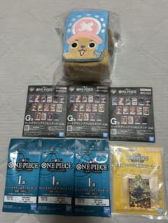 一番くじワンピース E賞 チョッパーぬいぐるみマルチカードケース＋おまけ付きのサムネイル