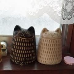 キャットオーナメント♡白黒セット♡のサムネイル